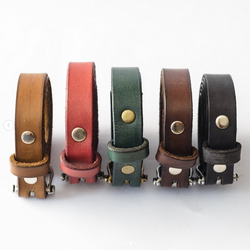 Belt (20mm) - Black/Brown/DarkBrown/Tan/Green